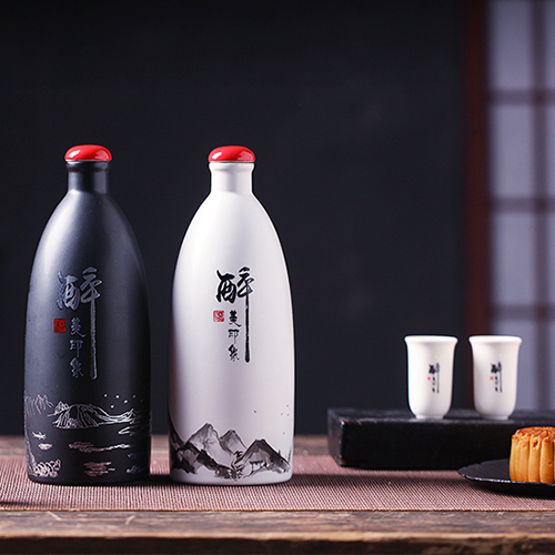 <b>陶瓷酒具榴莲视频污视频 黑白套裝</b>